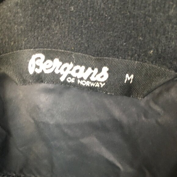 Bergans of Norway Puffer Jacket Womens Medium Black Down Light Coat Packable - Picture 15 of 16